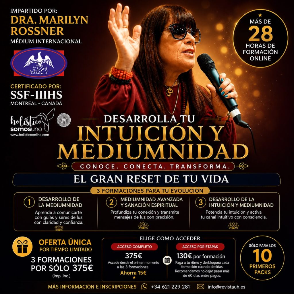 3 FORMACIONES DE MEDIUMNIDAD DRA. MARILYN ROSSNER