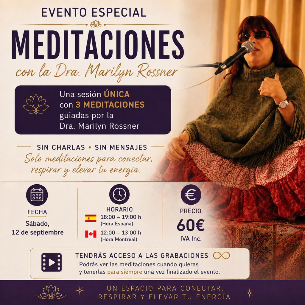 MEDITACIONES GUIADAS CON LA DRA. MARILYN ROSSNER
