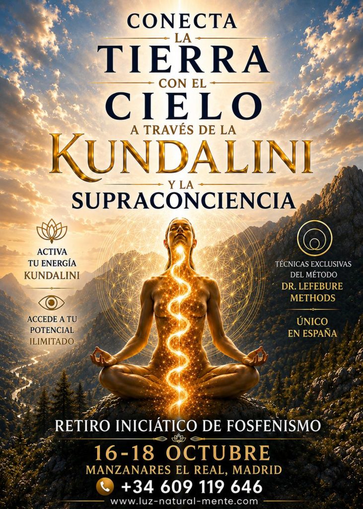 CONECTA LA TIERRA CON EL CIELO A TRAVÉS DE LA KUNDALINI Y LA SUPRACONCIENCIA