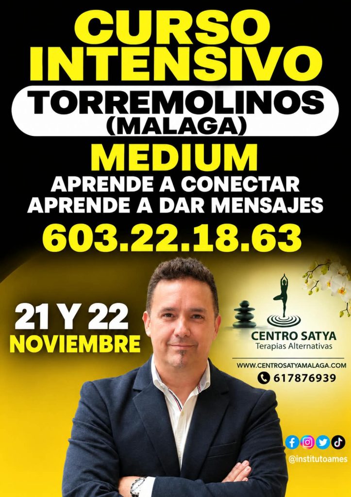 CURSO INTENSIVO DE MEDIUMNIDAD Y CONTACTO ESPIRITUAL